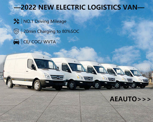 congelatore elettrico elettrico Van di 73.6kWh Mini Cargo Van 110km/H 288km Max Range