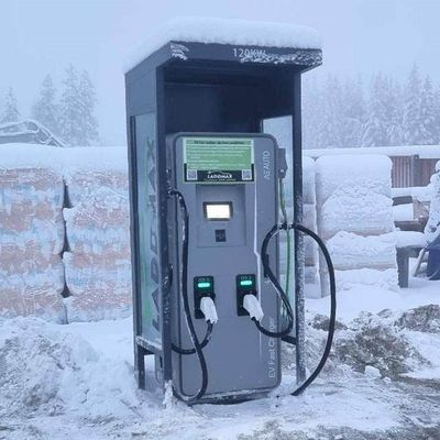 Caricatore veloce 60HZ di CC del veicolo elettrico 120kw dell'attrezzatura commerciale IP55 EV del rifornimento