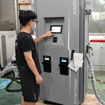 Caricatore veloce 60HZ di CC del veicolo elettrico 120kw dell'attrezzatura commerciale IP55 EV del rifornimento