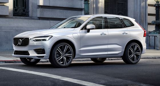 4 automobili elettriche medie 4WD 180Km/H Max Power 184KW Volvo XC60 B5 delle ruote