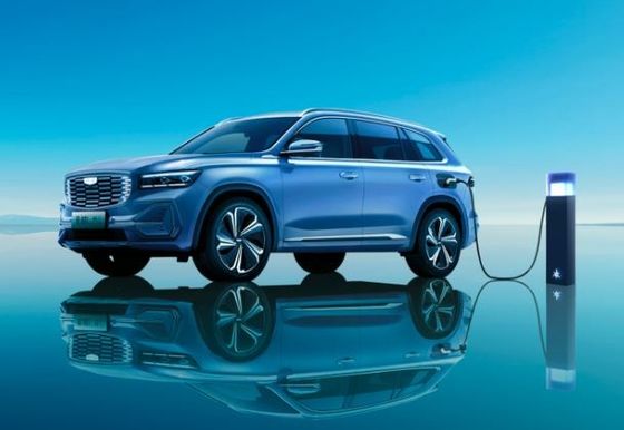 Geely Xingyue L veicoli elettrici PHEV AWD di SUV ha lasciato ad azionamento l'automobile elettrica 215km/h