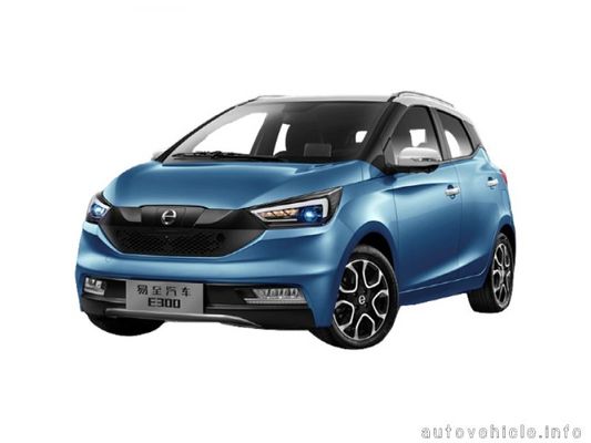 berlina 302km NEDC dell'automobile dell'automobile elettrica JMC EV3 New Energy EV di velocità veloce 100km/h