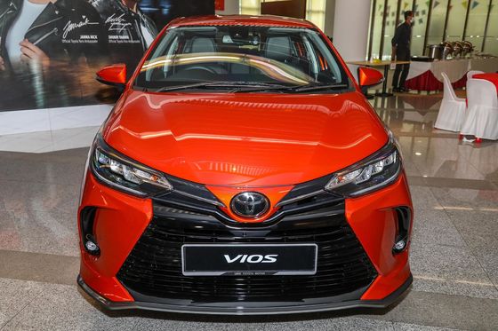 Berlina media delle automobili elettriche 190km/H Max Speed FWD 5 Seater di Toyota Vios