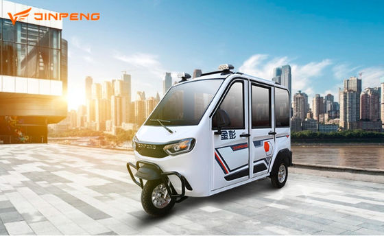 Il triciclo elettrico della ruota di Jinpeng CX 1000W tre pieno ha chiuso la cabina 3 Seater 27km/h