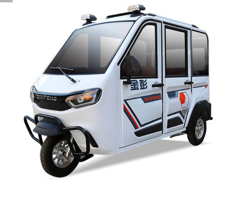 Il triciclo elettrico della ruota di Jinpeng CX 1000W tre pieno ha chiuso la cabina 3 Seater 27km/h