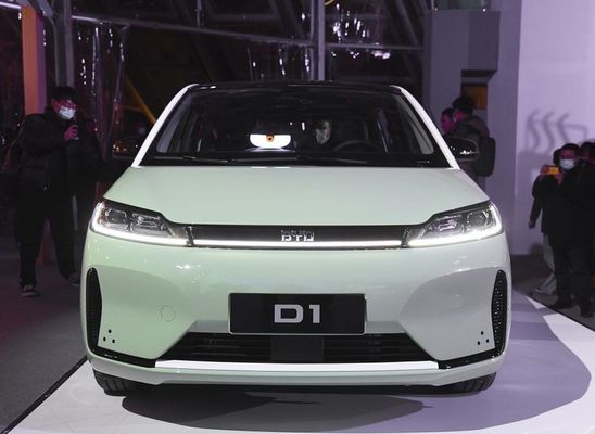 130km/h veicoli elettrici elettrici medi intelligenti di quattro ruote motrici delle automobili BYD D1