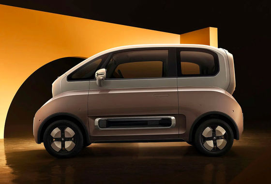 Piccole automobili elettriche adulte automatiche Baojun Kiwi High Speed New Energy 105km/h di SUV