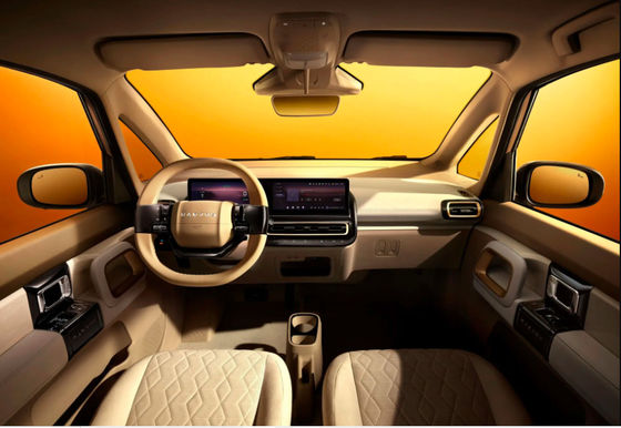 Piccole automobili elettriche adulte automatiche Baojun Kiwi High Speed New Energy 105km/h di SUV