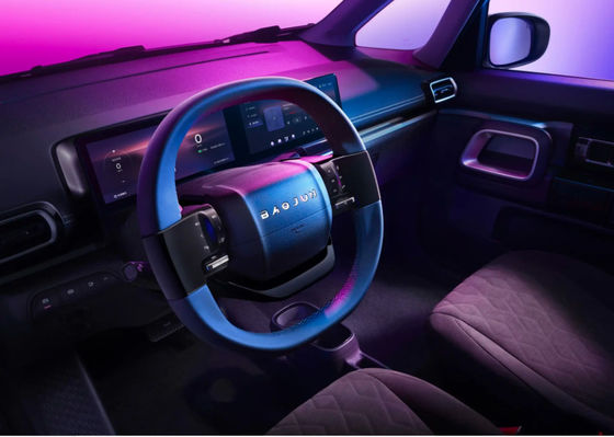 Piccole automobili elettriche adulte automatiche Baojun Kiwi High Speed New Energy 105km/h di SUV