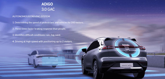 litio Ion Battery dell'automobile della berlina di Seater delle porte 5 dell'automobile elettrica 5 di 110km/H GAC AION