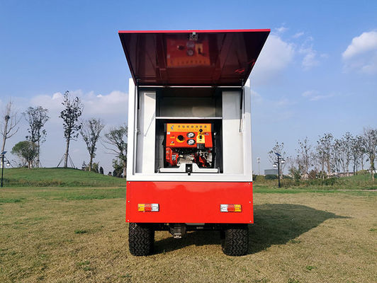 Litio 115AH camion del combattente di fuoco elettrico del carretto di golf dell'automobile del club da 72 volt