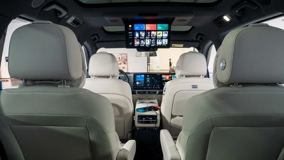 Batteria AWD 1000km 446hp del fosfato del ferro del litio dell'automobile elettrica di Li L9 grande SUV