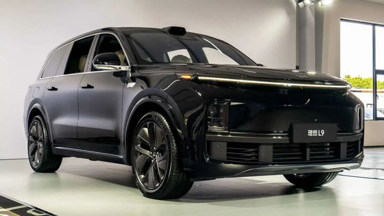 Batteria AWD 1000km 446hp del fosfato del ferro del litio dell'automobile elettrica di Li L9 grande SUV