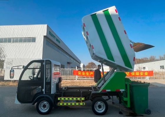 4m3 Mini spazzatura raccogliere polvere di rifiuti camion di pulizia di rifiuti elettrici camion antincendio
