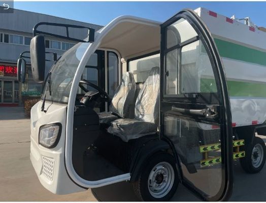 4m3 Mini spazzatura raccogliere polvere di rifiuti camion di pulizia di rifiuti elettrici camion antincendio