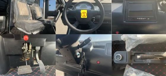 4m3 Mini spazzatura raccogliere polvere di rifiuti camion di pulizia di rifiuti elettrici camion antincendio