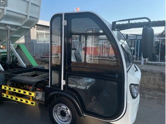 4m3 Mini spazzatura raccogliere polvere di rifiuti camion di pulizia di rifiuti elettrici camion antincendio