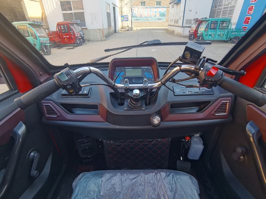 Triciclo passeggeri a benzina a motore chiuso con multicolore velocità massima 70 km/h