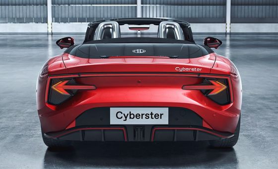 MG Cyberster Soft Top Pure Electric Cars Con 501 km di autonomia e 193 km di velocità massima