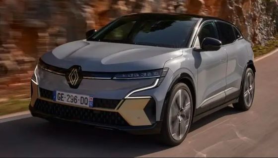 Test di guida a lungo termine su batteria Renault Megane E-Tech di capacità 40/60kWh, con una autonomia di circa 158/208 miglia