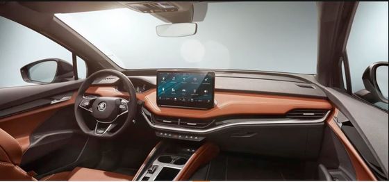 abbastanza confortevole da guidare&commendably veloce a Skoda Enyaq iv80 82kWh batteria singolo motore,auto elettrica a trazione posteriore