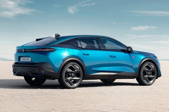 2024 nuovo veicolo completamente elettrico Nuova Peugeot 408 berlina SUV con LFP Batteria velocità massima 140km/h nuova auto elettrica