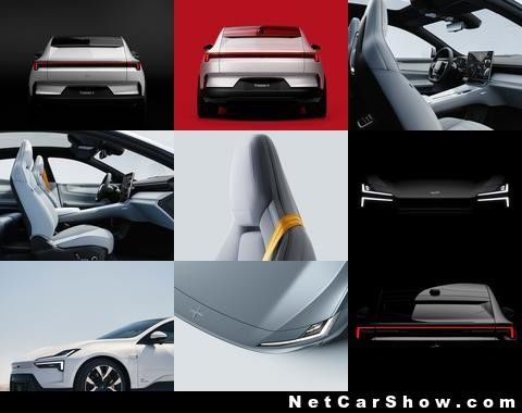 2024 Cina Polestar 4 Pure Electric Super Luxury Suv Nuovi veicoli elettrici Veicolo 4 porte 5 posti 668Km 682Km Ev Car