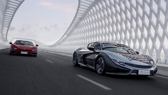 2024 Mullen GT Pure Electric Sports Car con autonomia di 380 km 4.2s Accelerazione da 0 a 100 km/h