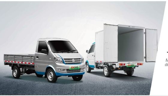 China Brand Electric Mini Truck con Van Ruichi Ek01s Capacità di carico 720kg 6cbm Container, camion elettrico puro