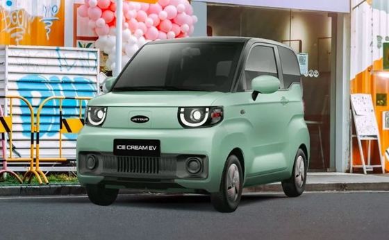 Carro elettrico conveniente e pratico- Chery QQ Ice Cream Qirui 2024 170km 205km 3 porte 4 posti Mini EV Minicar
