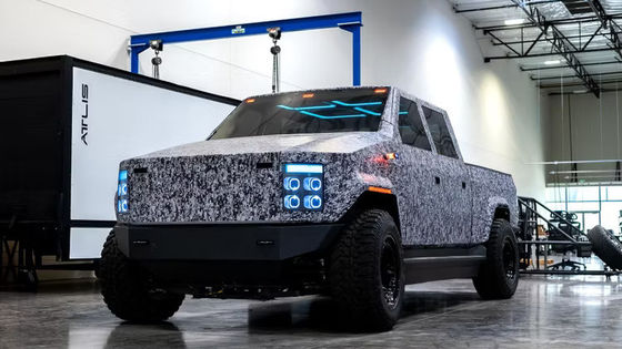 Atlis XT camion elettrico 100% puro con 125 KWh 250 KWh di capacità della batteria