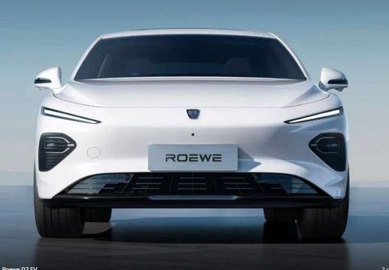 Auto elettrica per Roewe D7 EV con RWD, 197 CV, 0-100 Km/h in 7,3 secondi, batteria LFP da 59,2 kWh, autonomia di 510 Km