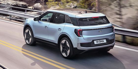 Crossover elettrico puro Ford Explorer con WLTP 380km di autonomia 9sec Accelerazione 0-100km/h