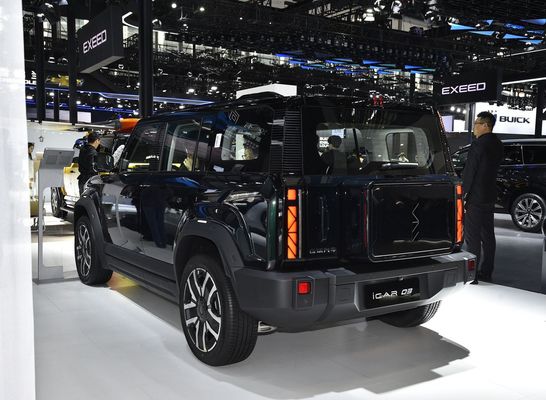 Prevendita Trendy Box SUV elettrico Tough Vision At Chery Icar 03 401- 501km Range & Single/dual motor Disponibile