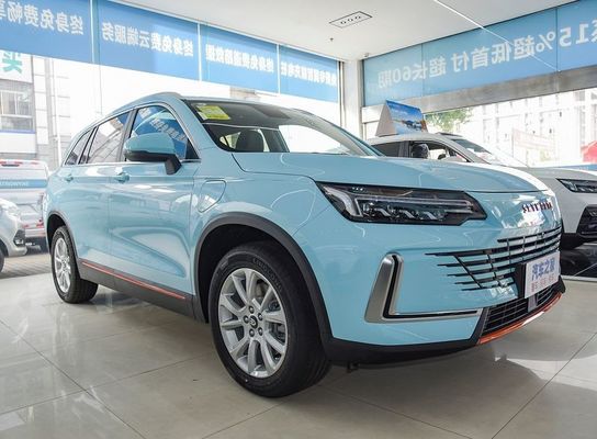 Skyworth 2024 HT-i II SUV Auto elettrica e ibrida con motore da 1,5 litri 205km MAX Range Sinistra Guida Luce Interni Collo scuro