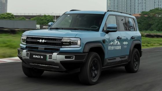 Più recente lanciato BYD Leopard FANGCHENGBAO 5 2024 PHEV Electric Car 4.8s 0-100km/h Accelerazione 125km CLTC NEW EV CAR