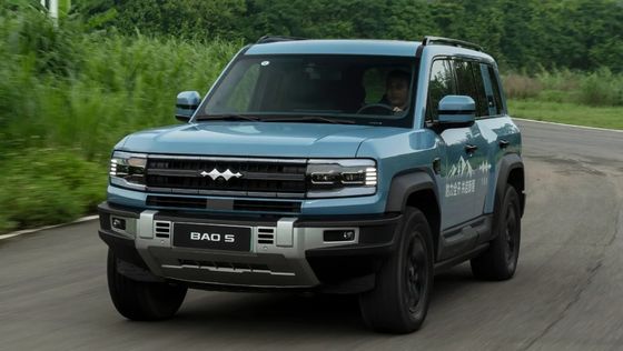 Più recente lanciato BYD Leopard FANGCHENGBAO 5 2024 PHEV Electric Car 4.8s 0-100km/h Accelerazione 125km CLTC NEW EV CAR