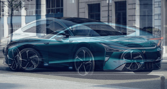 Robot autonomo 2024 Jiyue01 200kw Potenza motore 272 P.s 550km CLTC Range PURE ELECTRIC CAR Con velocità massima A 200km/h