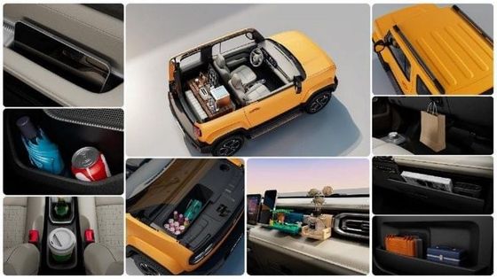 2024 full crossover BAOJUN YEP EV 303km CLTC 28.1batteria con motore da 75kw e velocità massima fino a 100km/h 3o 5 porte disponibili