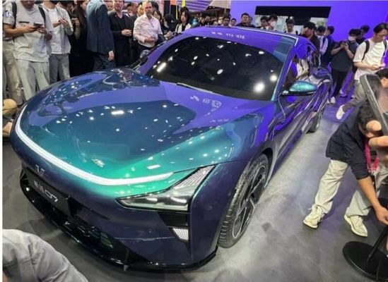 Prevendita Geely&Baidu Joint Brand Jiyue07 veicolo elettrico puro con motore da 200 kW/271P.s 2WD trazione 4 porte/5 posti