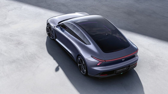 Prevendita Geely&Baidu Joint Brand Jiyue07 veicolo elettrico puro con motore da 200 kW/271P.s 2WD trazione 4 porte/5 posti