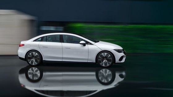 Nuovo SUV elettrico da 609 km, veicolo elettrico Mercedes-Benz EQE 500 w350kw/408P.s potenza del motore 5.1s accelerazione 0-100km/h