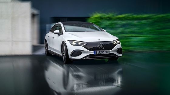 Nuovo SUV elettrico da 609 km, veicolo elettrico Mercedes-Benz EQE 500 w350kw/408P.s potenza del motore 5.1s accelerazione 0-100km/h