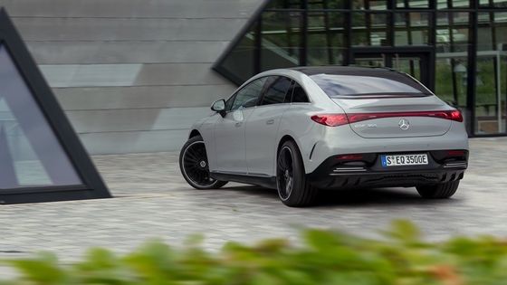 Nuovo SUV elettrico da 609 km, veicolo elettrico Mercedes-Benz EQE 500 w350kw/408P.s potenza del motore 5.1s accelerazione 0-100km/h