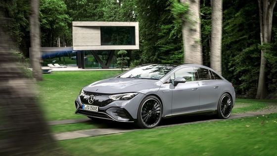 Nuovo SUV elettrico da 609 km, veicolo elettrico Mercedes-Benz EQE 500 w350kw/408P.s potenza del motore 5.1s accelerazione 0-100km/h