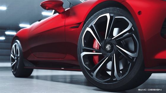 MG Cyberster Trophy Auto sportiva completamente elettrica, 335 CV e 350 libbre di coppia, 336 miglia di autonomia con una batteria da 77kwh.