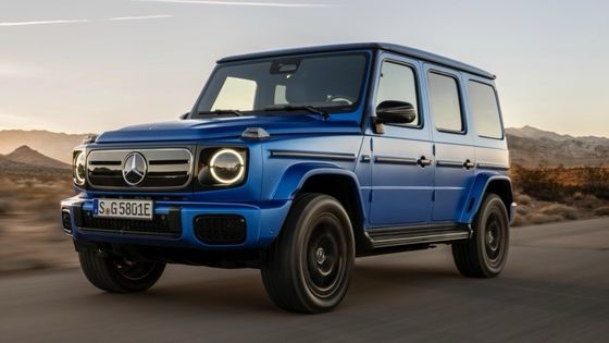 High End Off Roader Presale 2025 Mercedes-Benz G580 Con EQ Technology Gee Whiz Batteria da 116kwh 180km/h Velocità massima