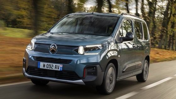 NEW CITROEN e-Berlingo Nuovo veicolo elettrico 339km Range batteria da 52kwh con 100kw ((136P.s) Potenza motore & 132km/h velocità massima