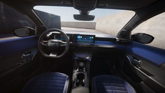 Prima auto elettrica di Lancia Ypsilon con motore montato davanti per 154 cavalli e 260 Nm