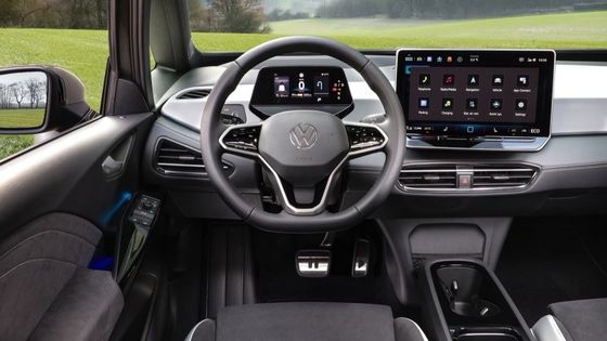 Auto elettrica classica e più recente Volkswagen ID 3 PRO WLTP 434km RANGE 150kw ((204P.s) Potenza motore7.6sec Accelerazione 0-100km/h